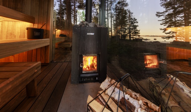 ÖÖD at Versso nature retreat in Finland- sauna