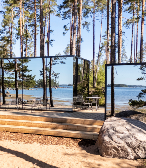 Nature retreat and couples getaway ÖÖD at Versso - SIIRTOLAPUUTARHA